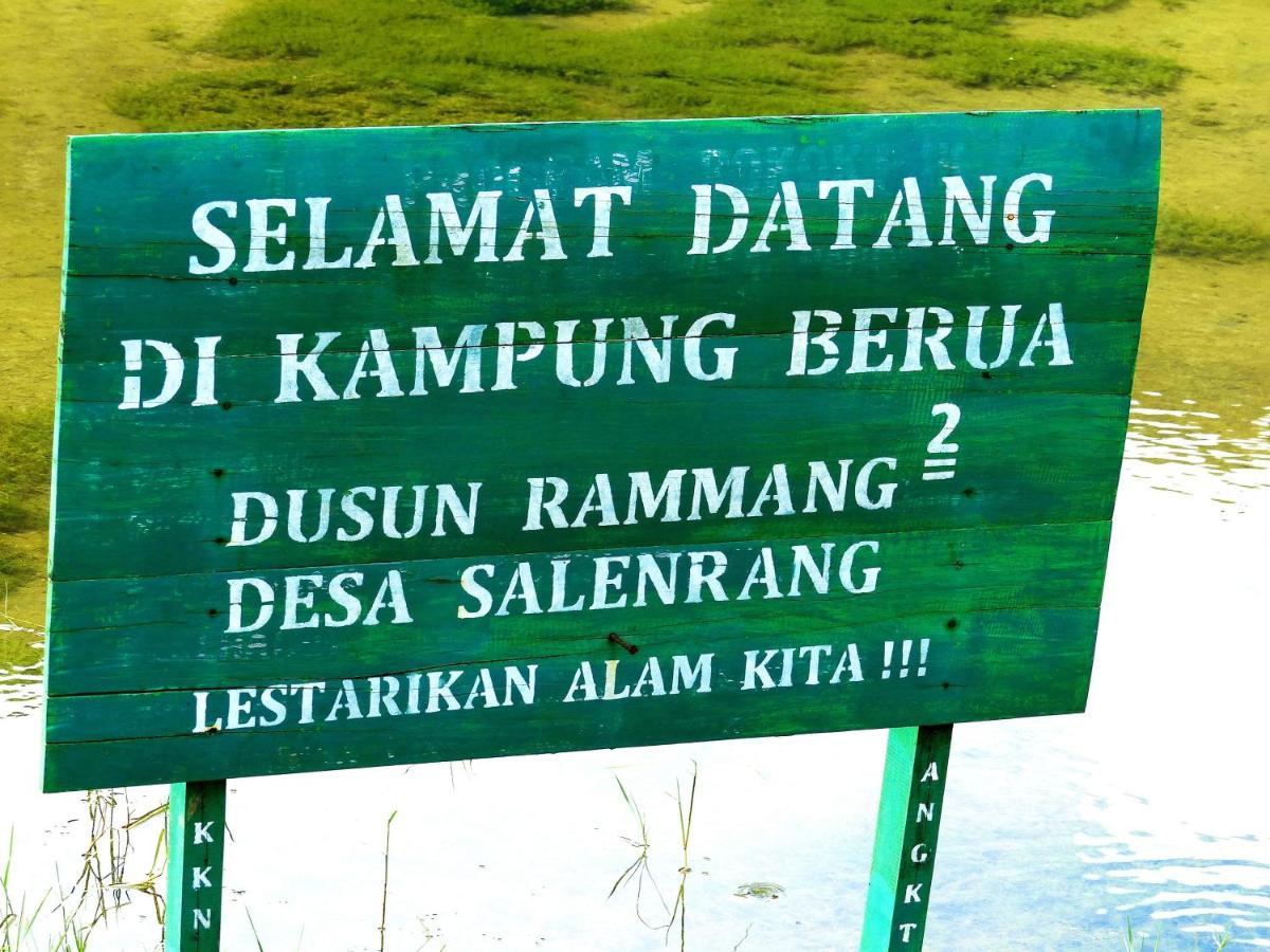 Kampoeng Karst Rammang Rammang Guest House Kasijala Exterior photo