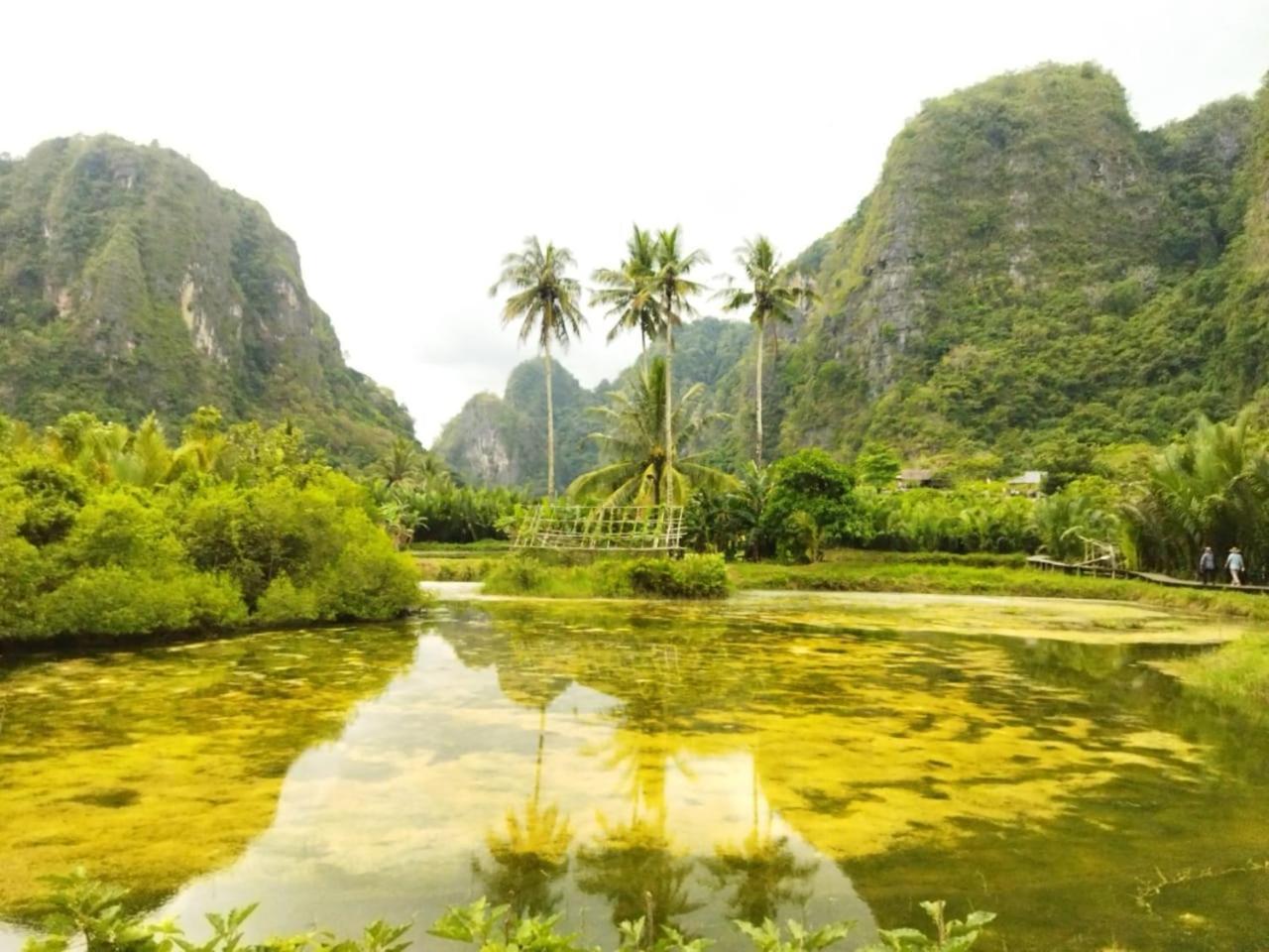 Kampoeng Karst Rammang Rammang Guest House Kasijala Exterior photo